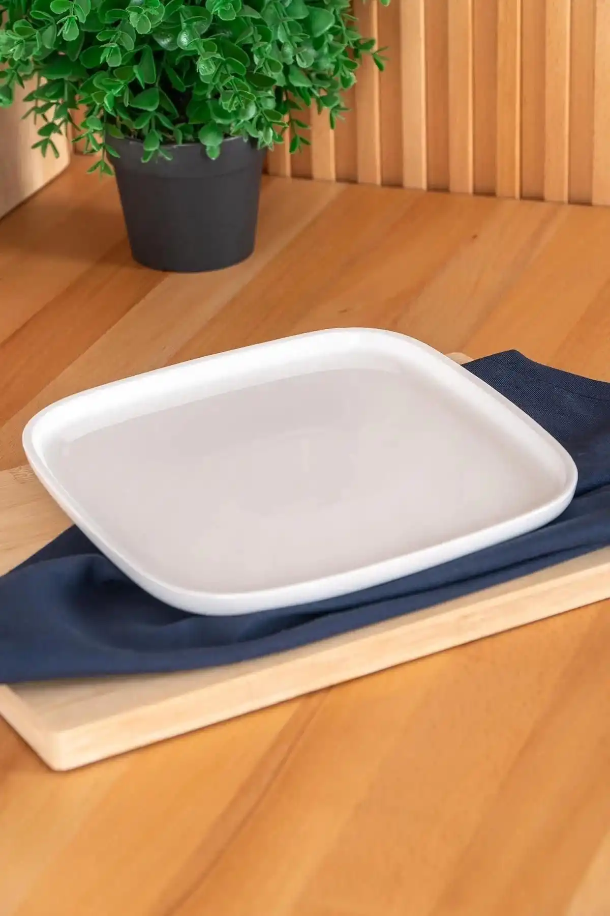 Acar SCT5400 Pure Kare Tabak 22 cm 6lı