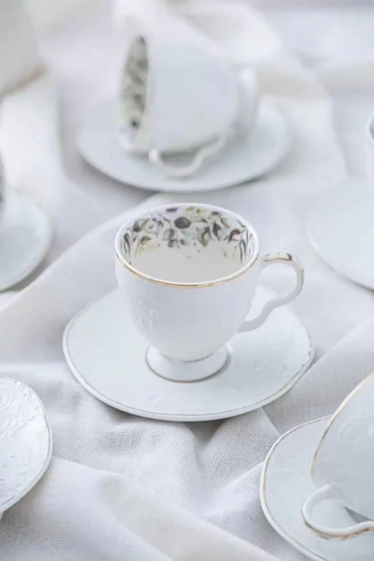 Acar SYT5714 Porselen Kahve Fincan Takımı 6 Lı