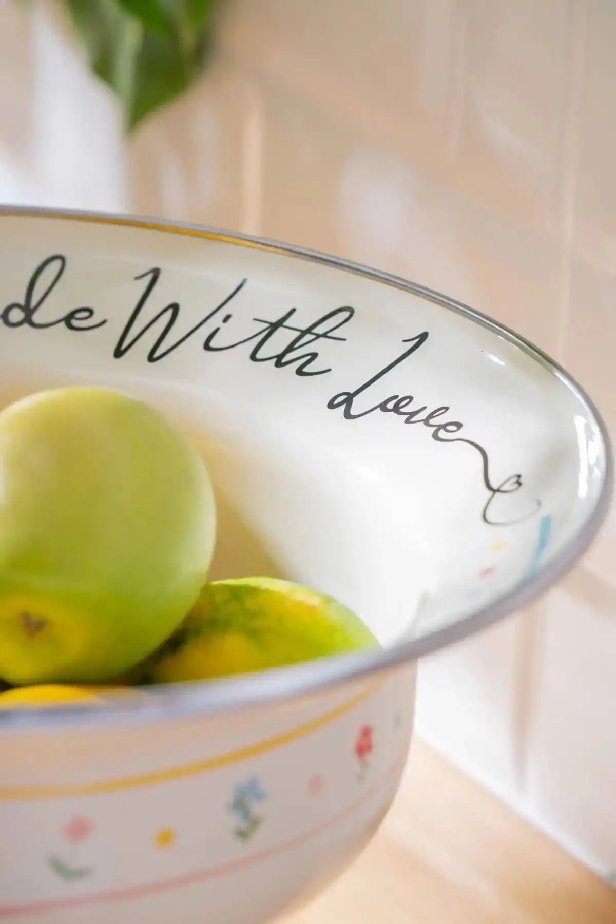 Acar XAP7711 Emaye Ayaklı Meyvelik 28 cm