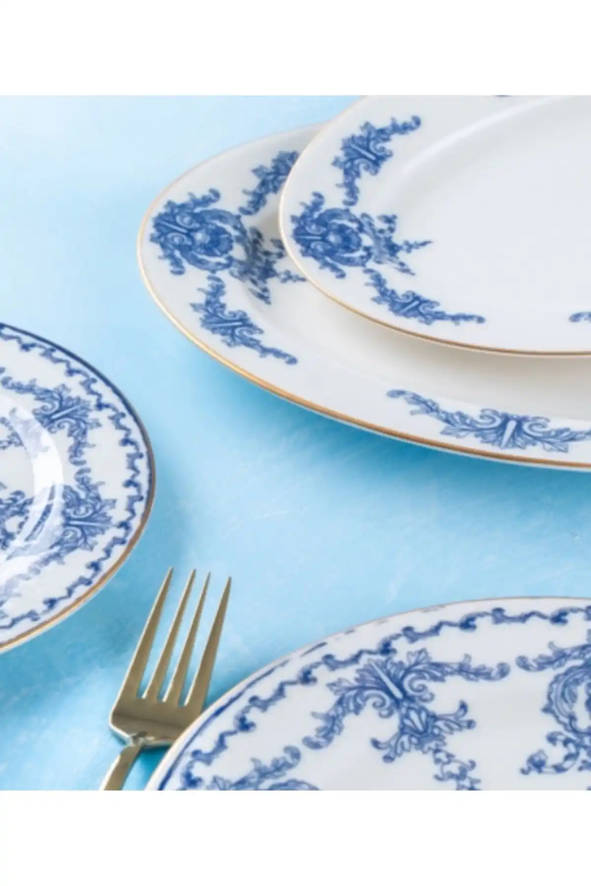 Acar XTL5548 Tulip Porselen Yemek Takımı 6 Kişilik 29 Parça