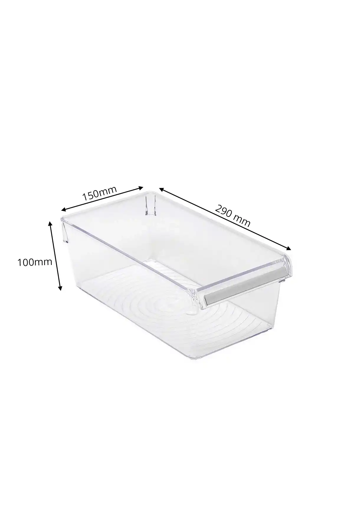 Ansan ANS E27-1 Şeffaf Plastik Düzenleyici 29x15x10 cm