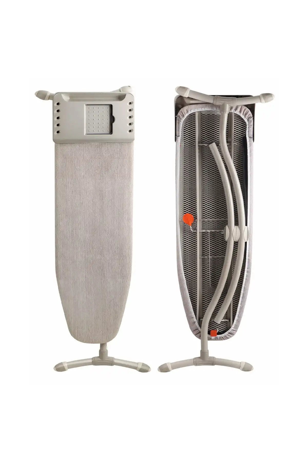 Ansan ANS E93-09 Almeda Bej Çelik Ütü Masası 130x43x90 cm