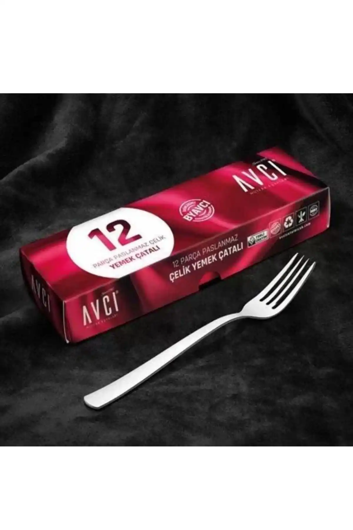 Avcı 412 İstanbul Yemek Kaşığı 12li