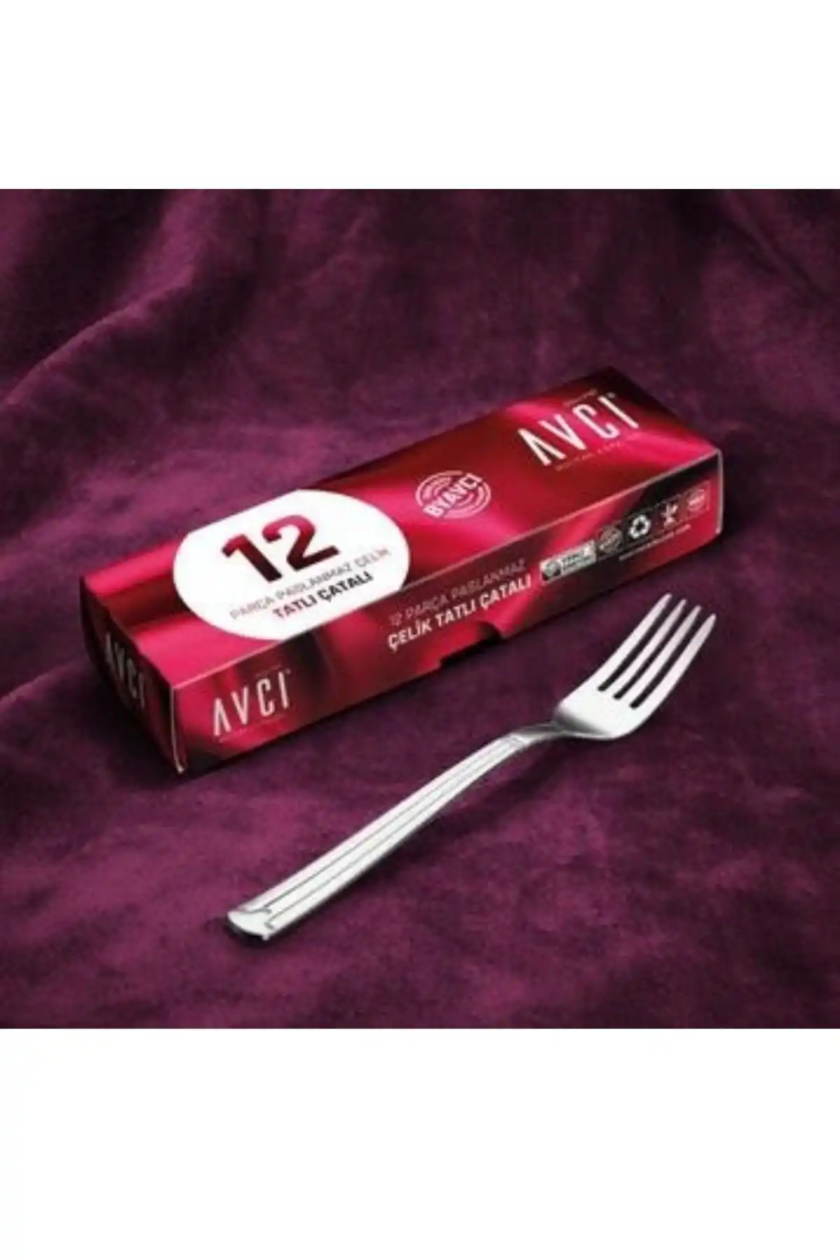 Avcı AVC 616 Yakamoz Tatlı Çatalı 12 Parça