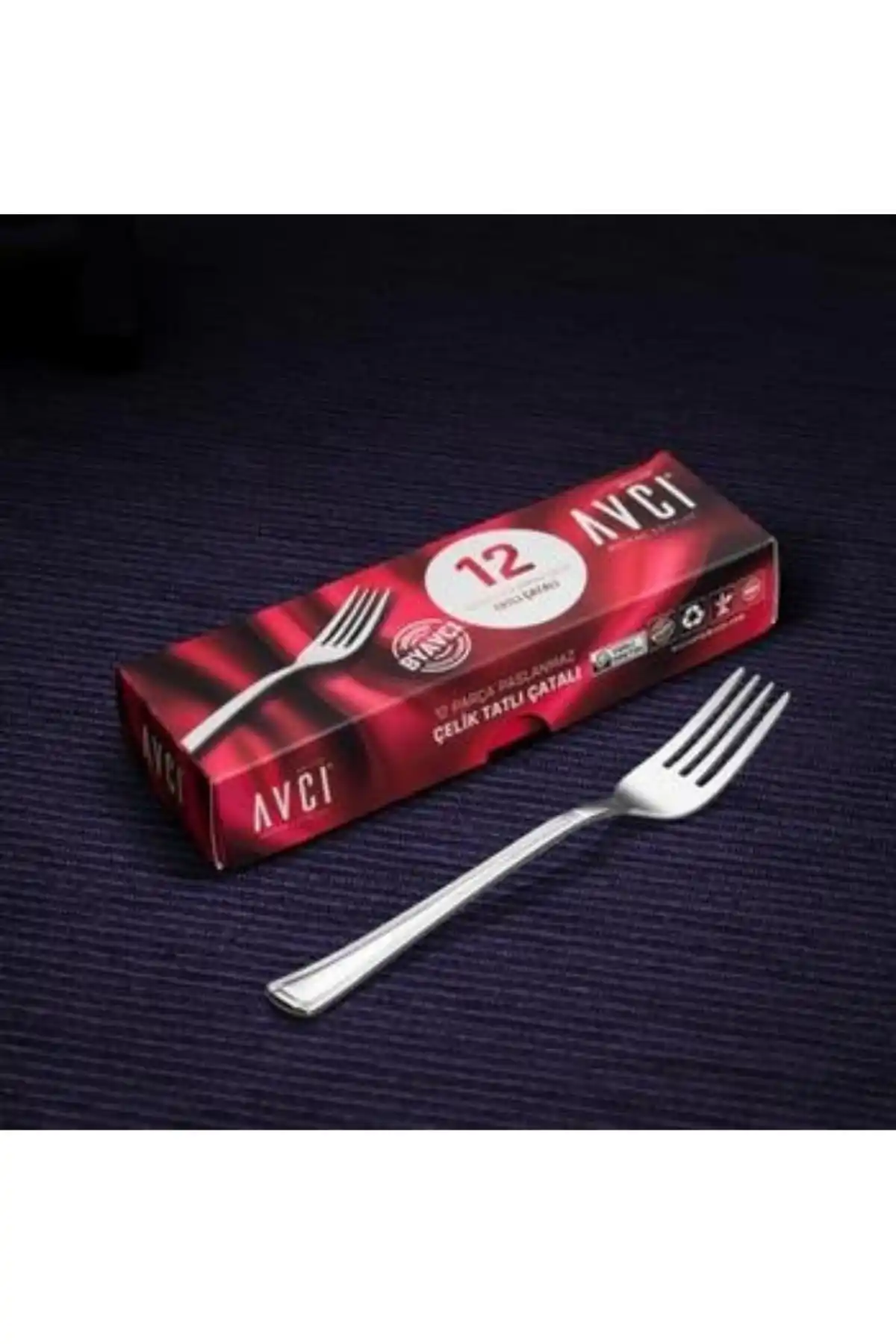 Avcı AVC116 Narin Tatlı Çatal 12 Li