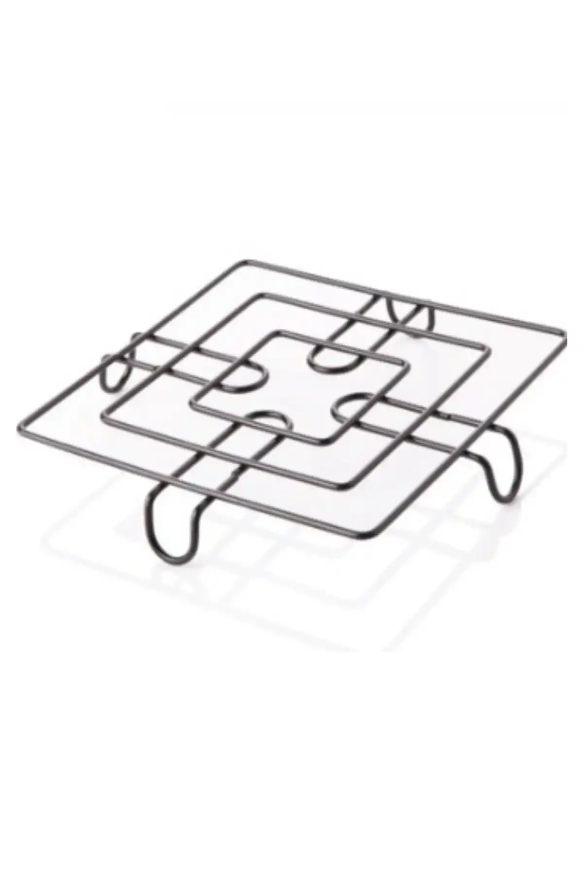 Balsa AKN20.S Siyah Metal Kare Ayaklı Nihale