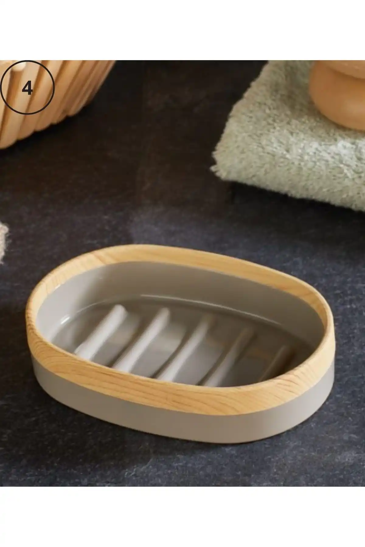 Barones BS 29003 Katı Sabunluk 1 Adet