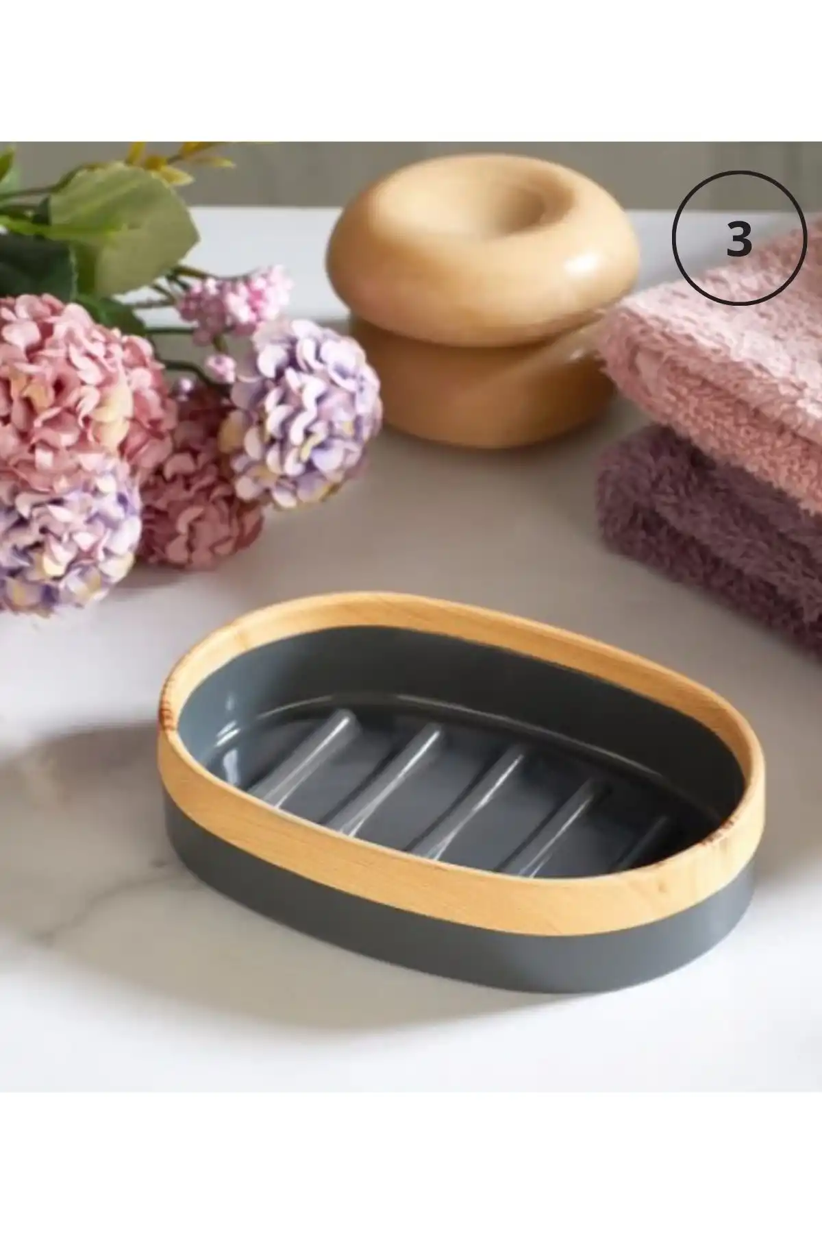 Barones BS 29003 Katı Sabunluk 1 Adet