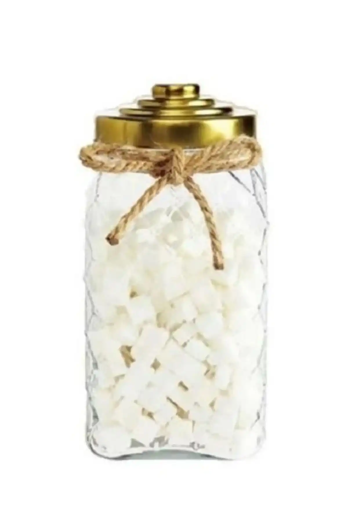 Cooker CKR2263 Gold Kapaklı Cam Kavanoz 30 cm 1 Adet