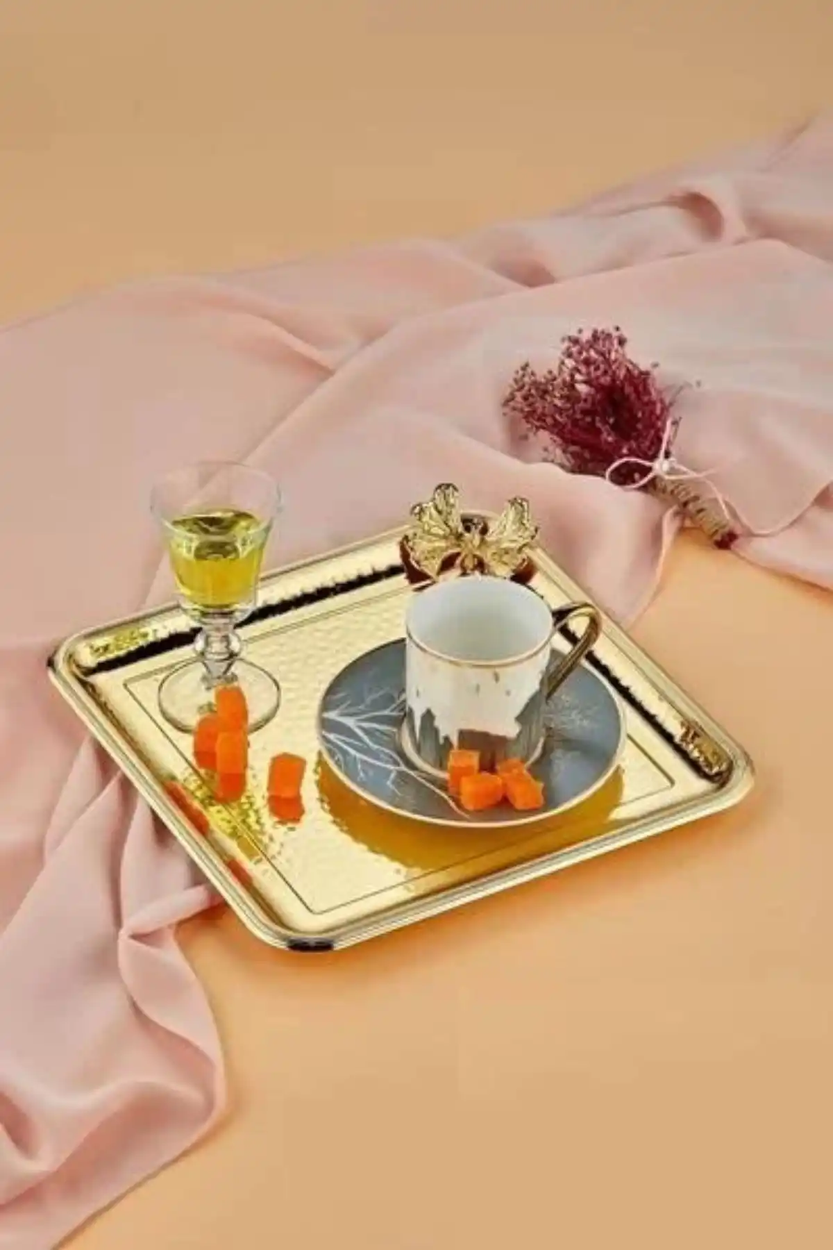 Cooker CKR3175 Kare Metal Sunum Tepsisi 25 Cm