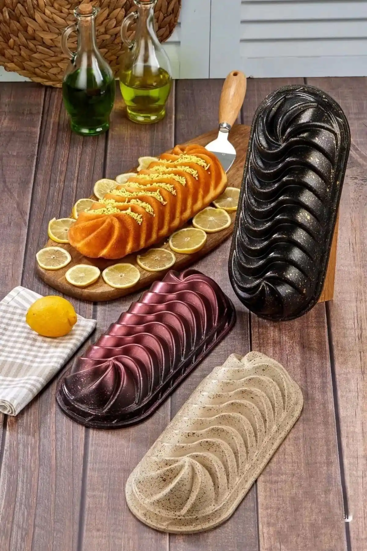 Cooker CKR3369 Döküm Kek Kalıbı (Tekli)