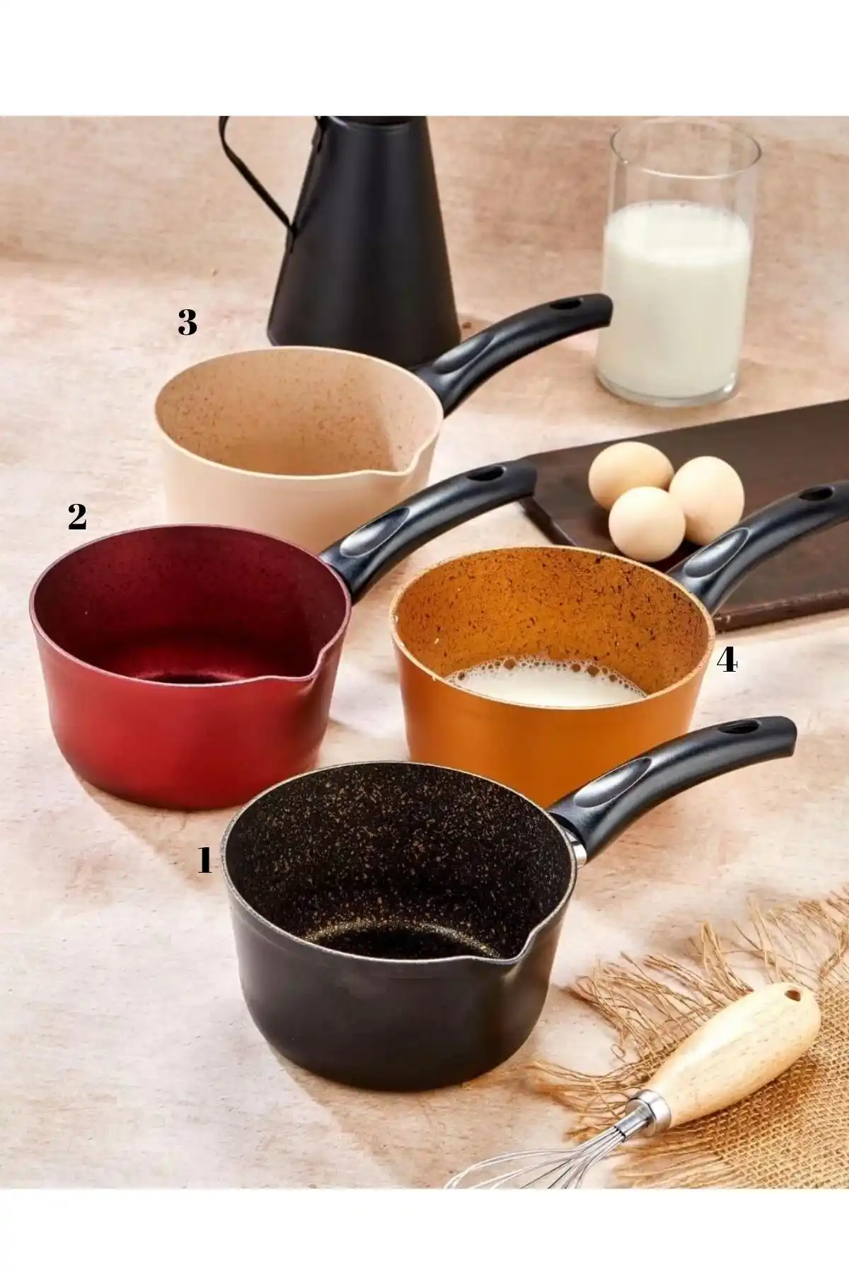 Cooker CKR3378 Granit Sütlük 16 Cm 1 Adet