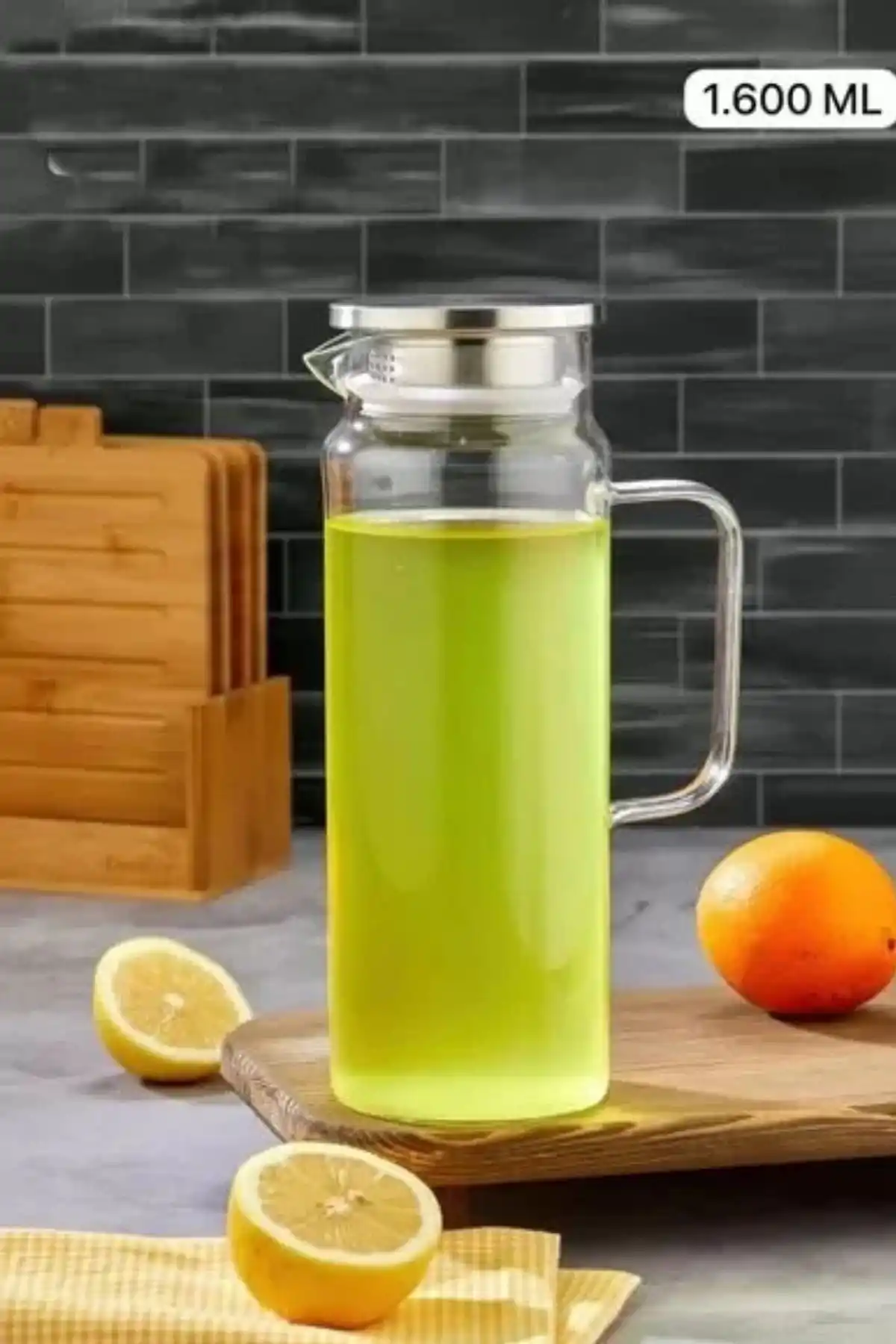 Cooker CKR3408 Borosilikat Cam Sürahi 1600 cc