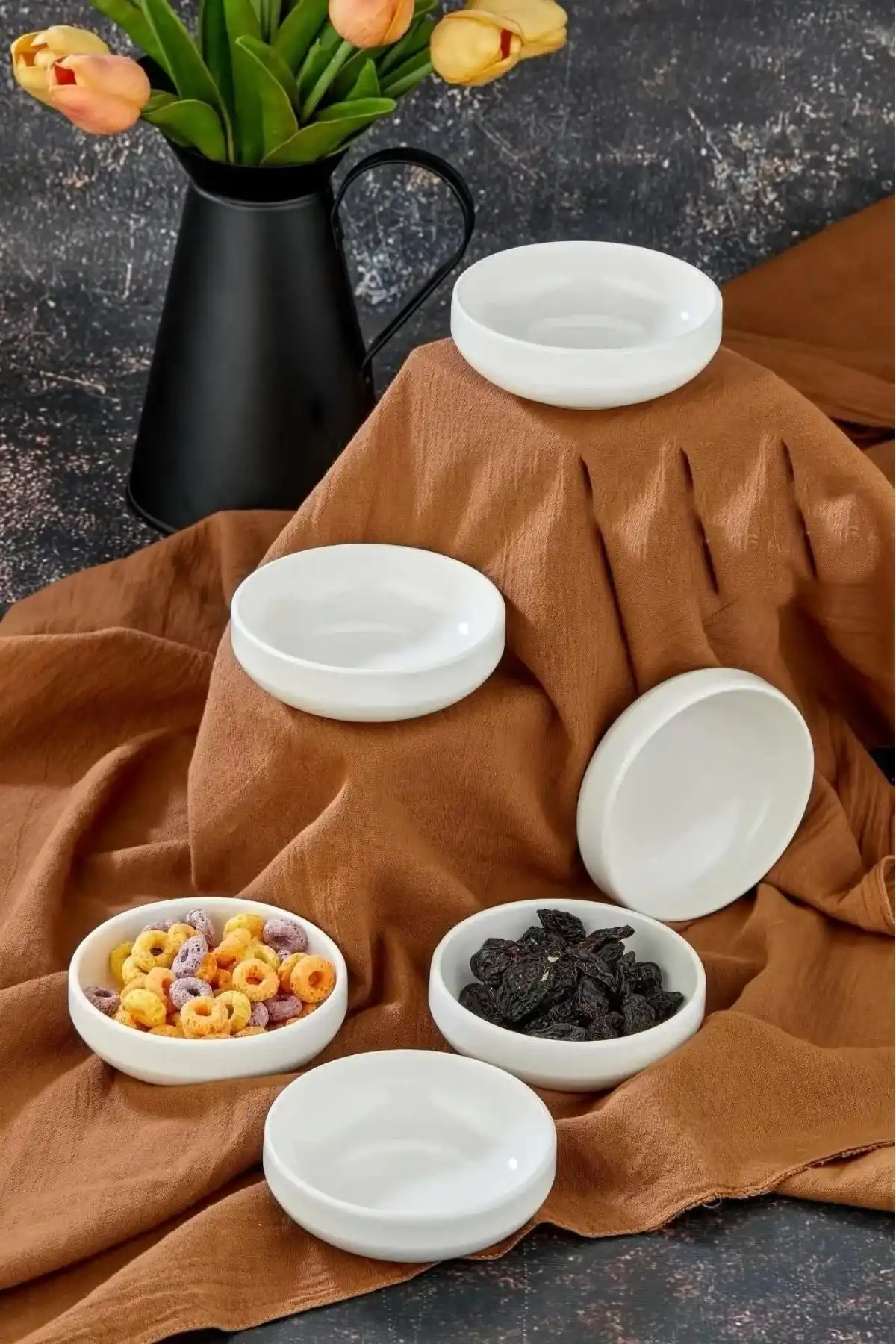 Cooker CKR4143 Lyon Porselen Çerezlik 10 cm 6lı