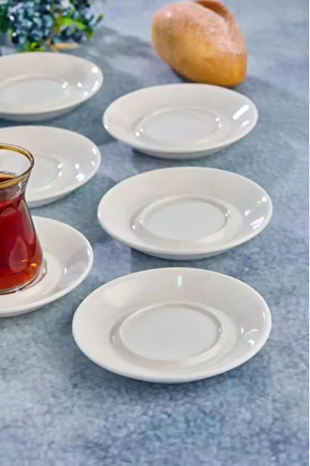 Cooker CKR4153 Porselen Alaçatı Çay Tabağı 6lı