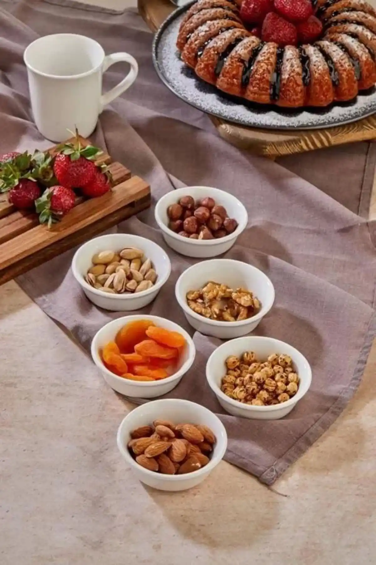 Cooker CKR4156 Porselen Çerezlik 8 cm 6lı