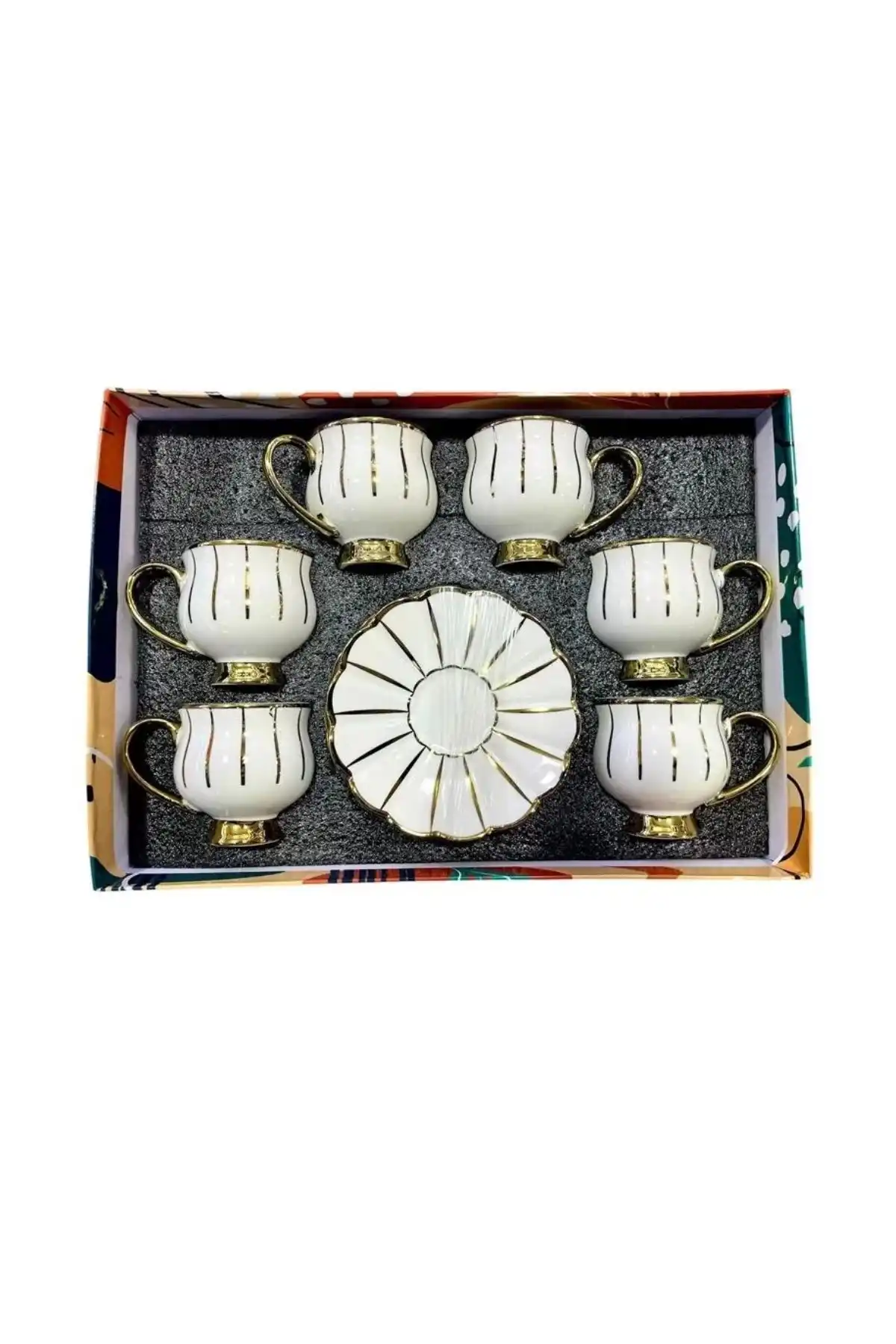 Doğaner POR009 Kahve Fincan Takımı 6 Lı