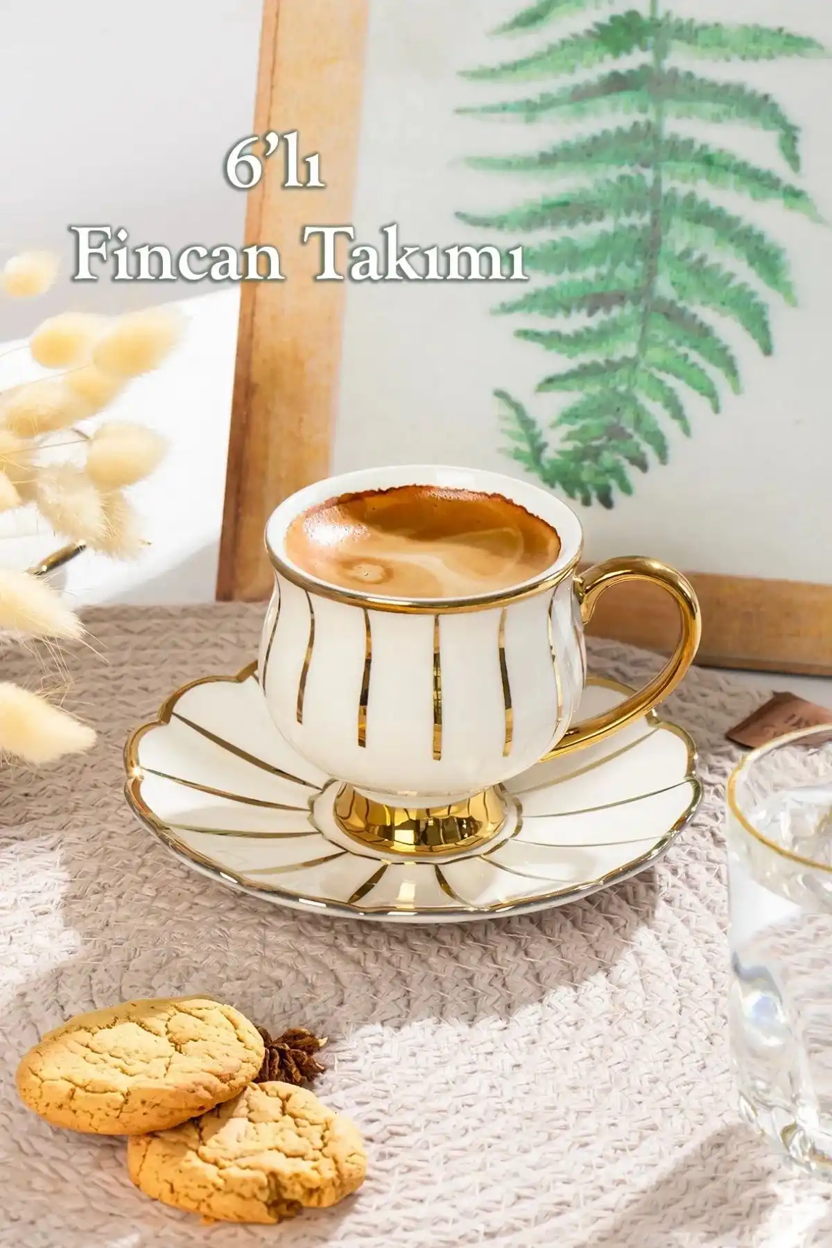 Doğaner POR009 Kahve Fincan Takımı 6 Lı