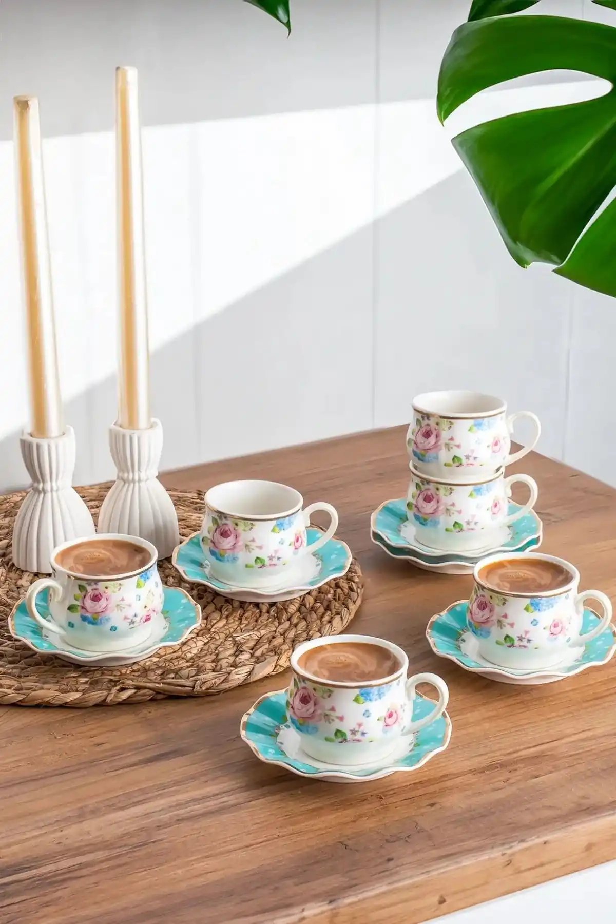 Doğaner POR178 Kahve Fincan Takımı 6 Lı