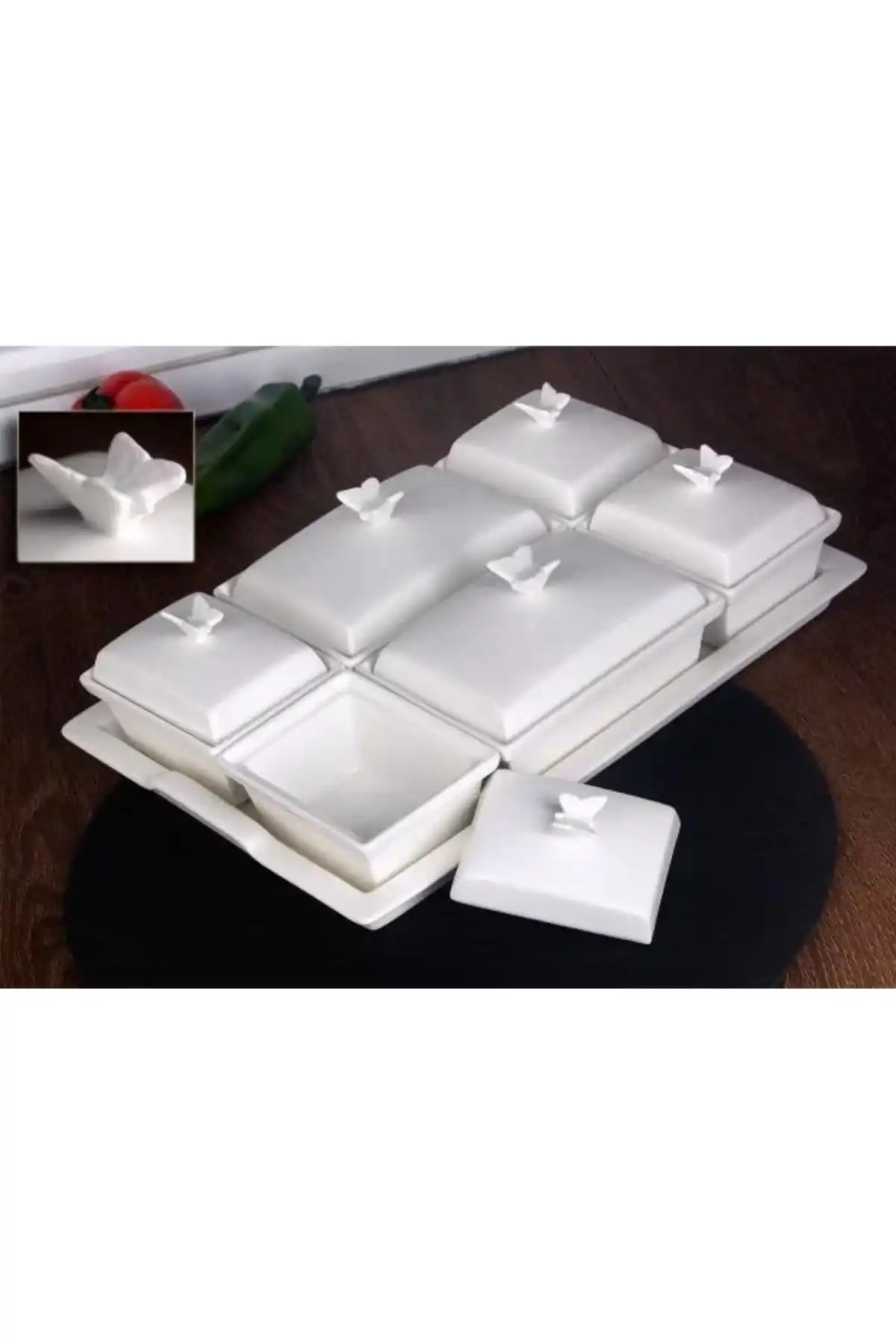 Gönül 3280 Kelebekli Kahvaltılık 6 Lı