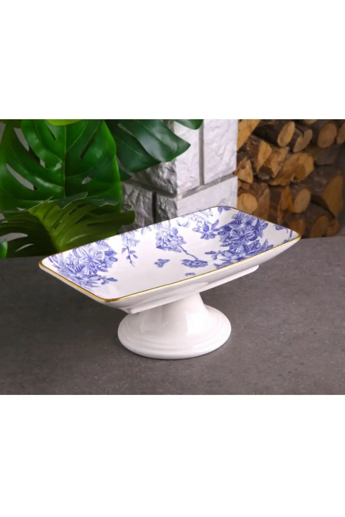 Gönül 4182 Spring Ayaklı Çikolata Tabağı