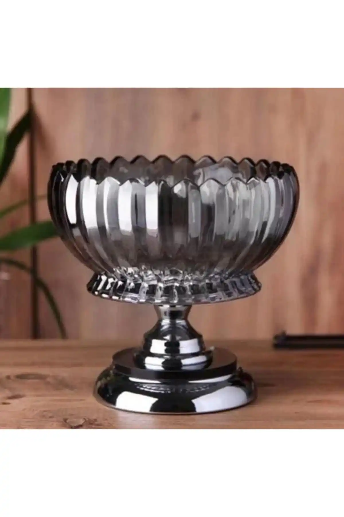Gönül 4477 Dekoratif Cam Şekerlik