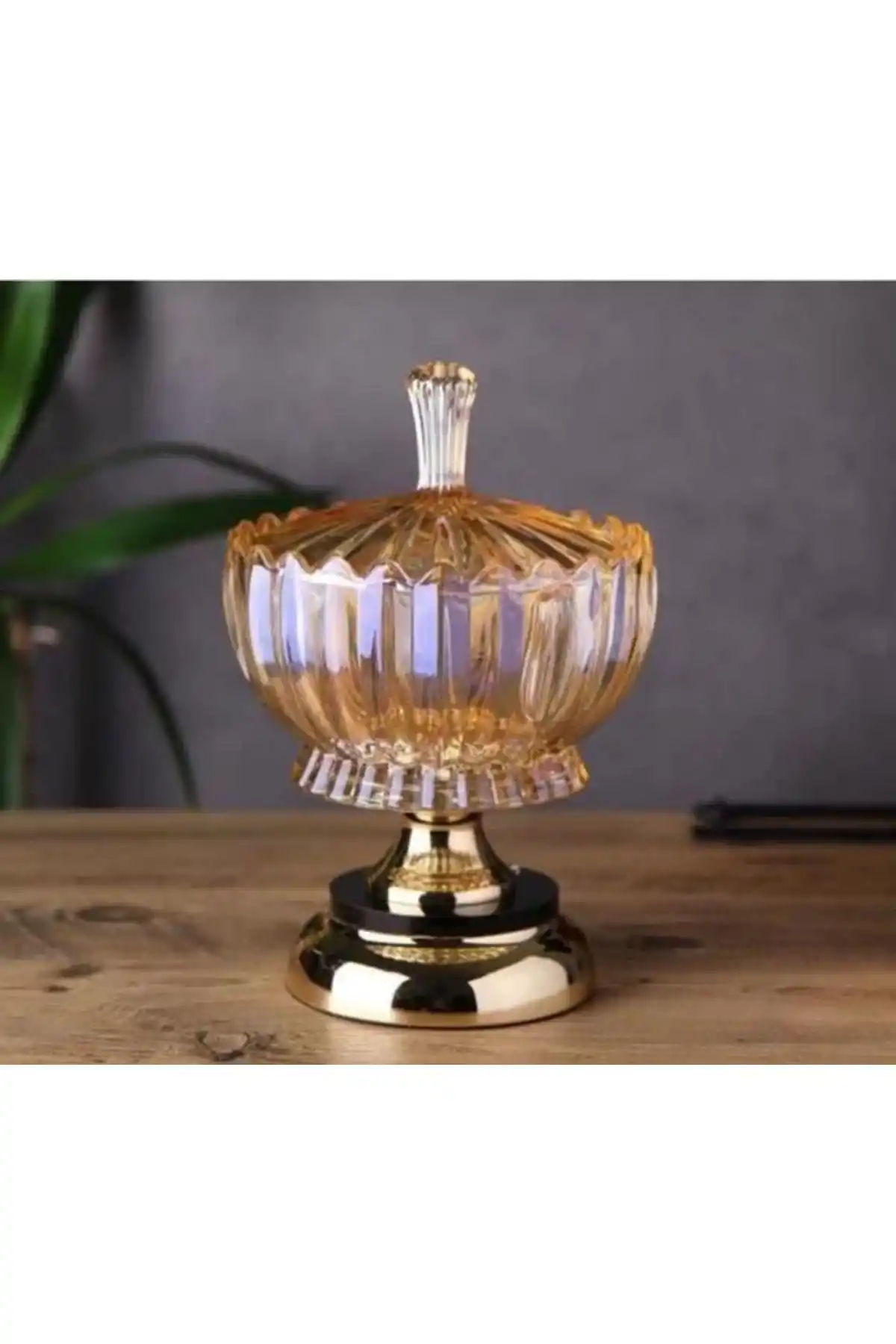 Gönül 4478 Dekoratif Cam Şekerlik