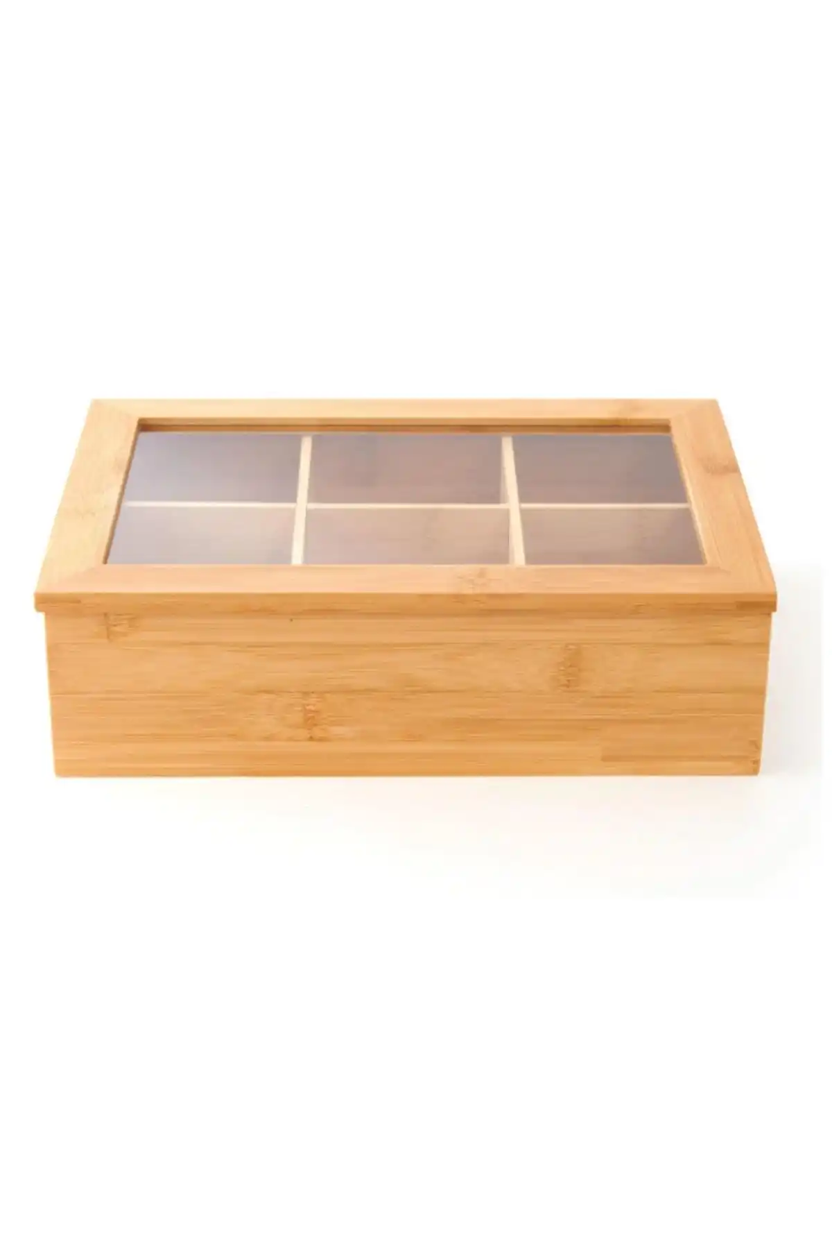 Gönül GNL3766 Bambu Çay Kutusu 24x16x7 cm