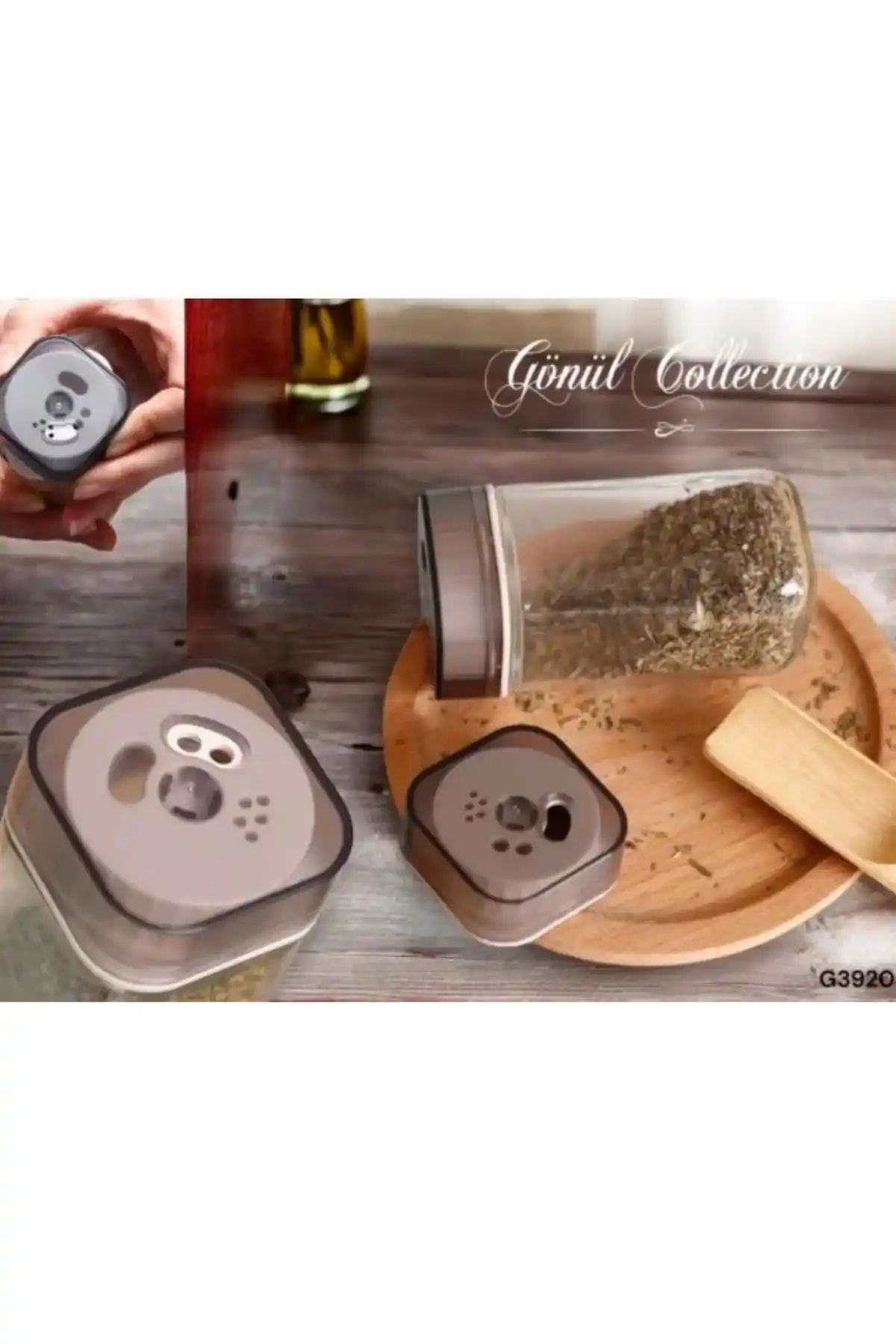 Gönül GNL3920 Cam Tuzluk 1 Adet