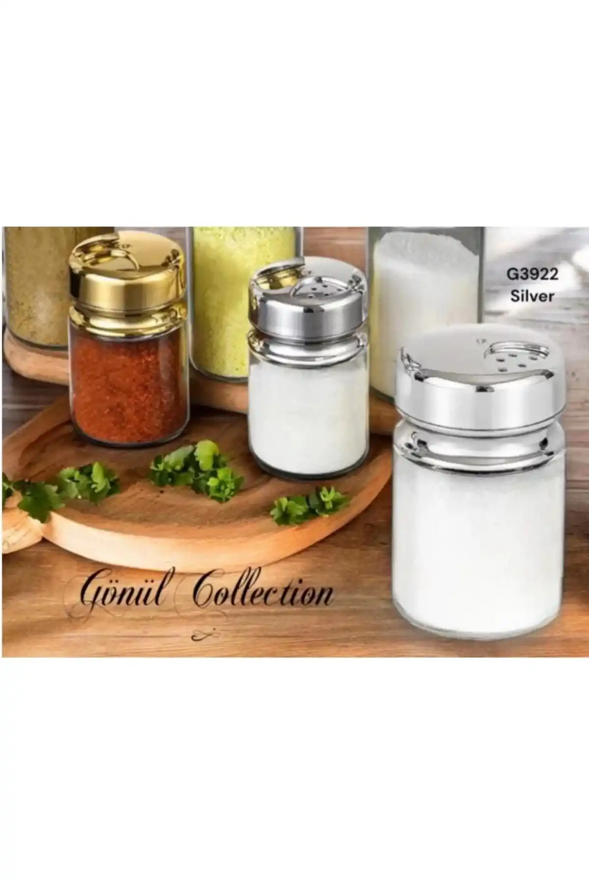 Gönül GNL3921 Cam Tuzluk 1 Adet