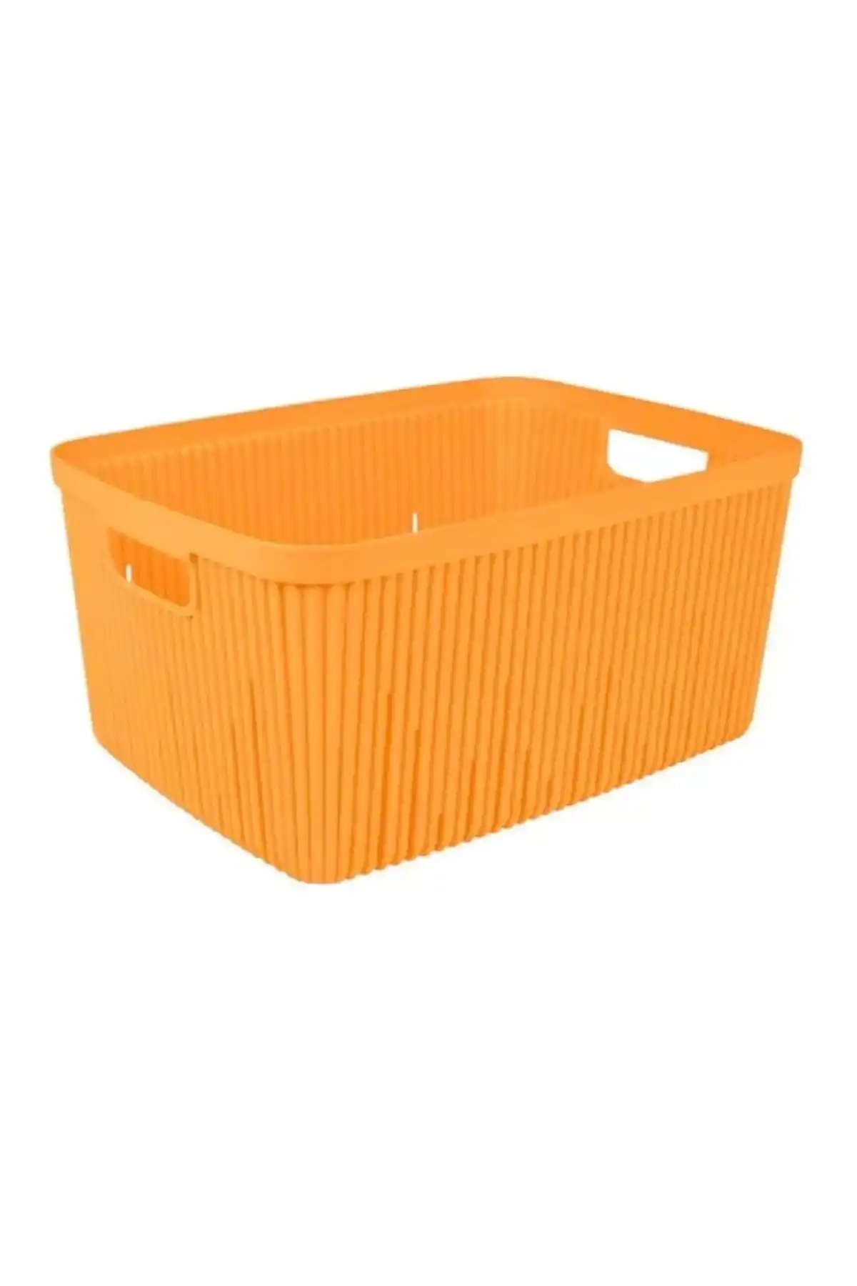 Herevin HER161373-156 Şeftali Rengi Çok Amaçlı Sepet 18 Lt