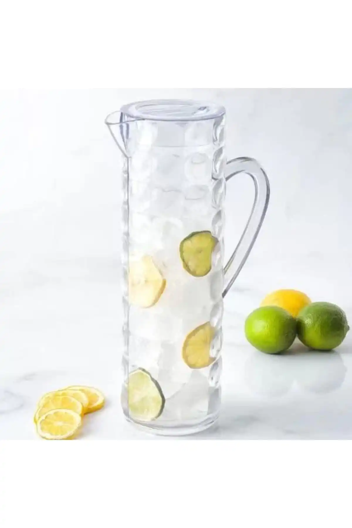 Kosova DEP1568 Şeffaf Akrilik Sürahi 1.5 lt