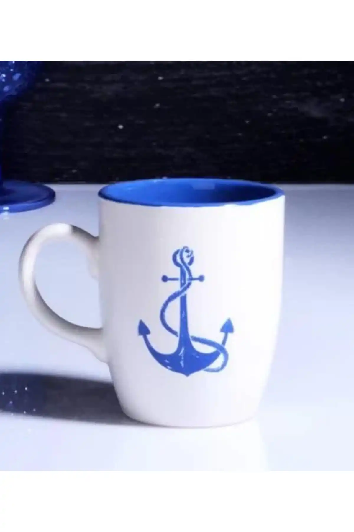 Kosova UNS1755 Çapalı Seramik Kupa 10 cm