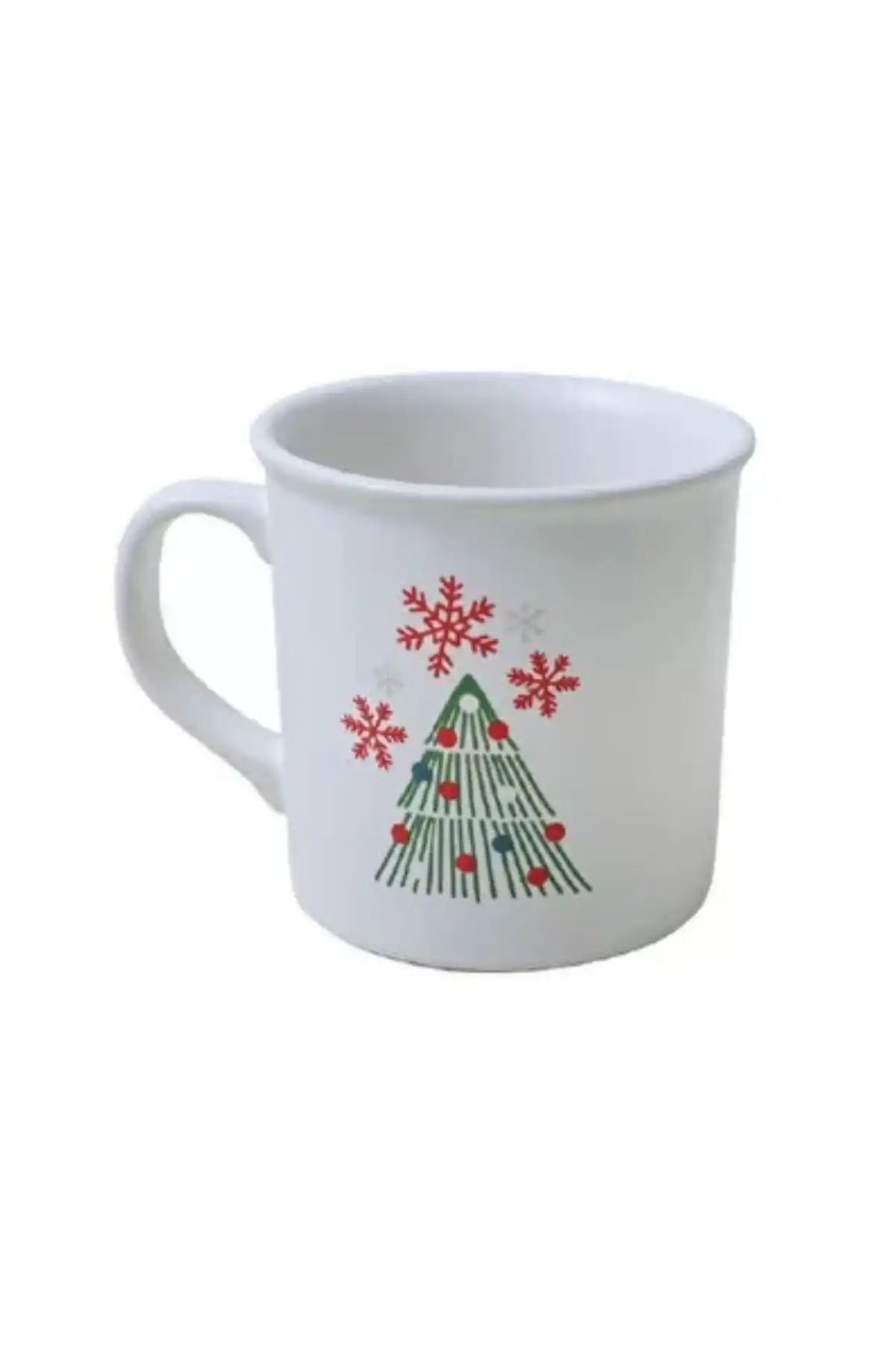 Kosova UNS695 Çam Ağacı Baskılı Yılbaşı Kupası