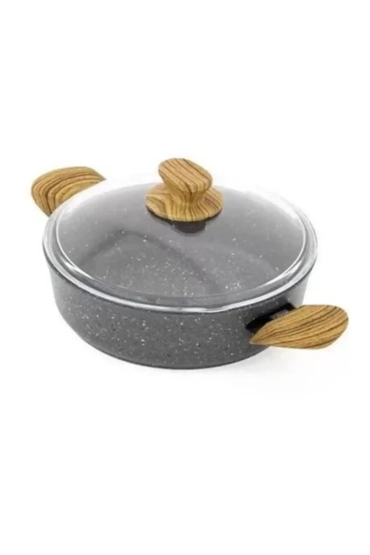 Leydi NKS30 Natura Granit Kısa Tencere 30 Cm