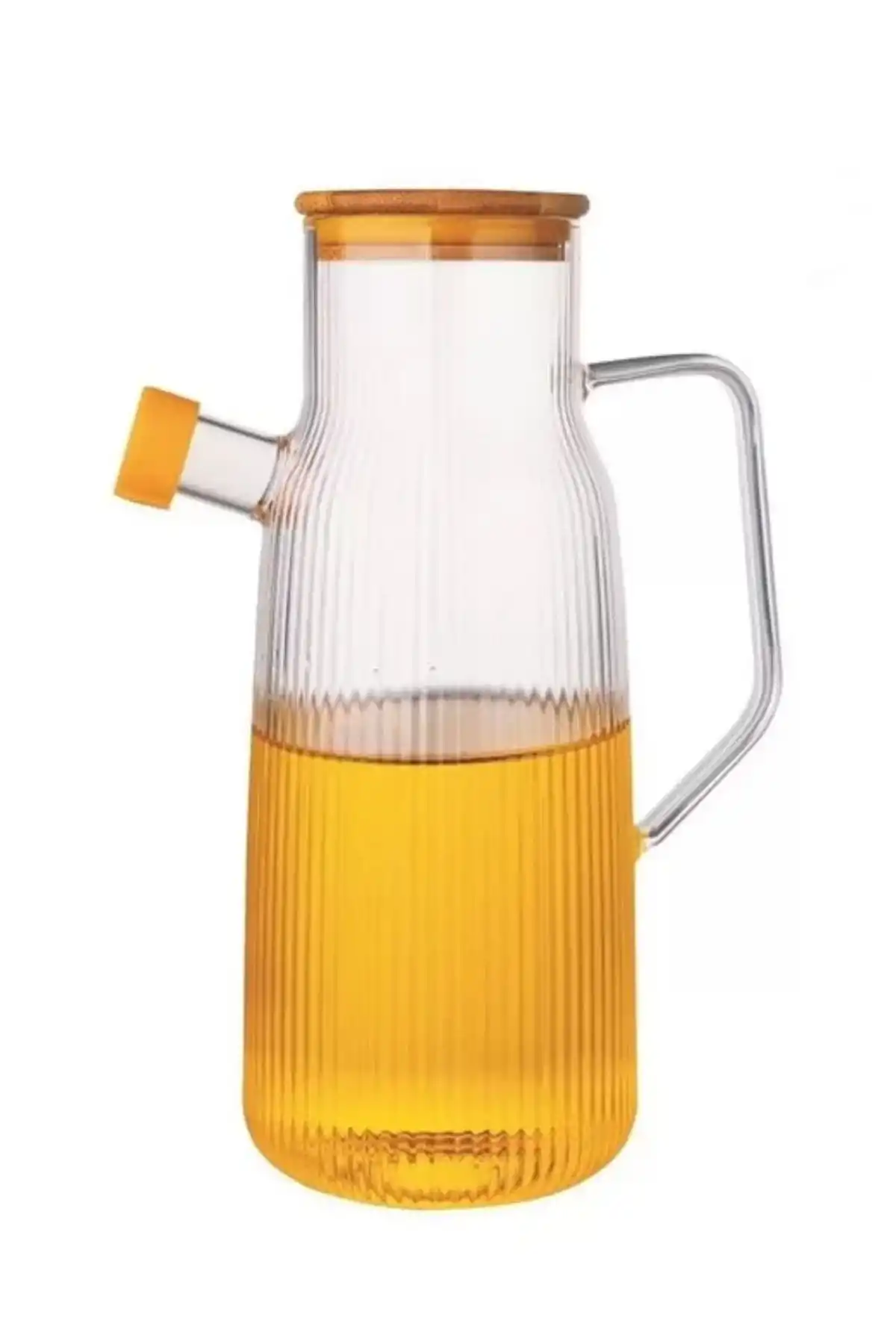 Mien GLA08 Bambu Kapaklı Yağdanlık 1000cc