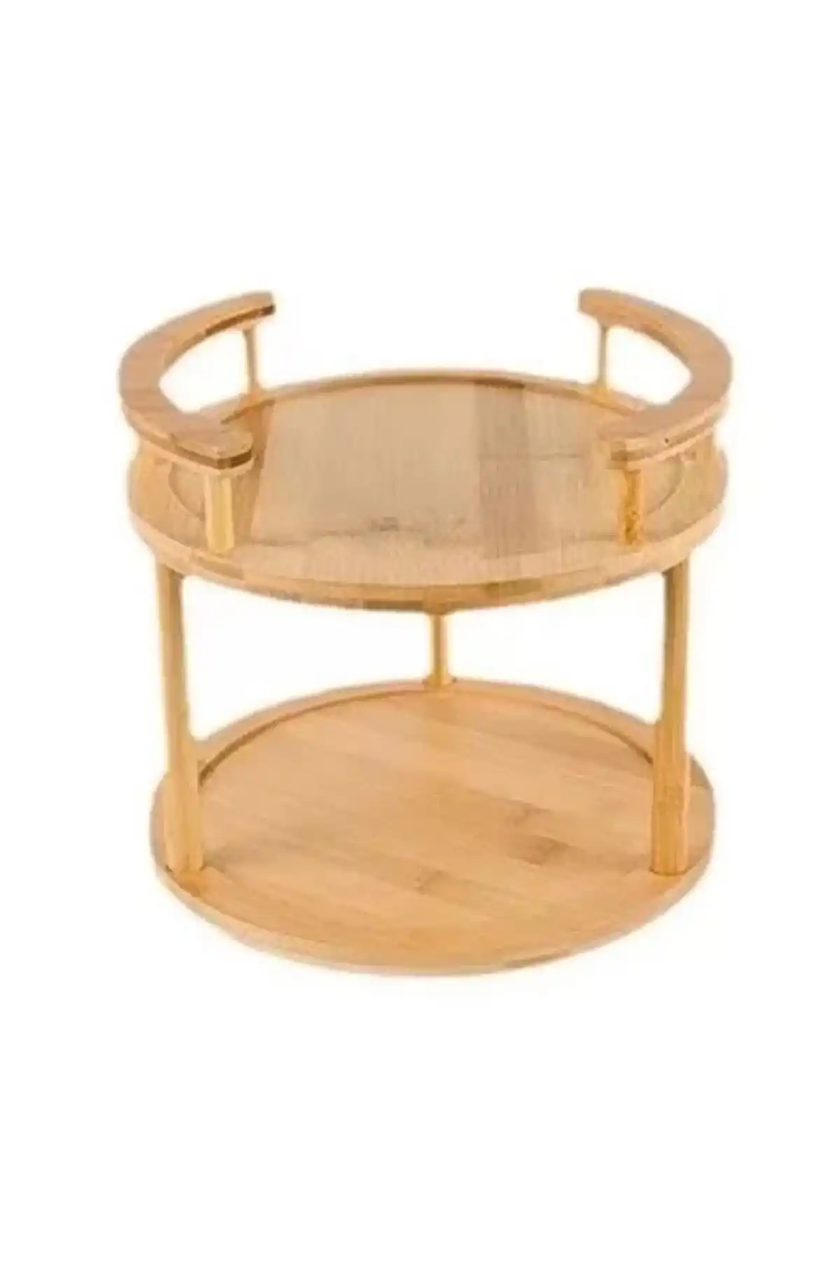 Mien MEN820 Bambu İki Katlı Döner Stand