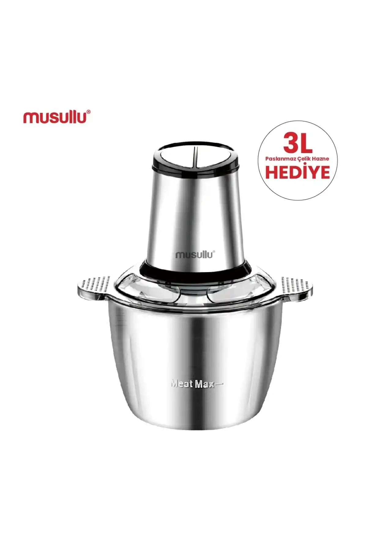 Musullu Rondo Doğrayıcı 1000 W 3 L