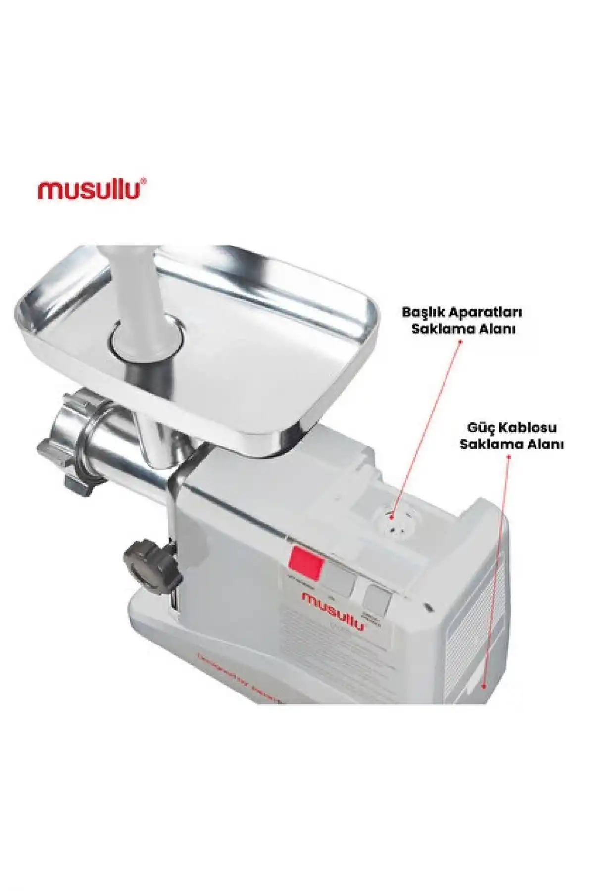 Musullu Et Kıyma Makinası 1800 W