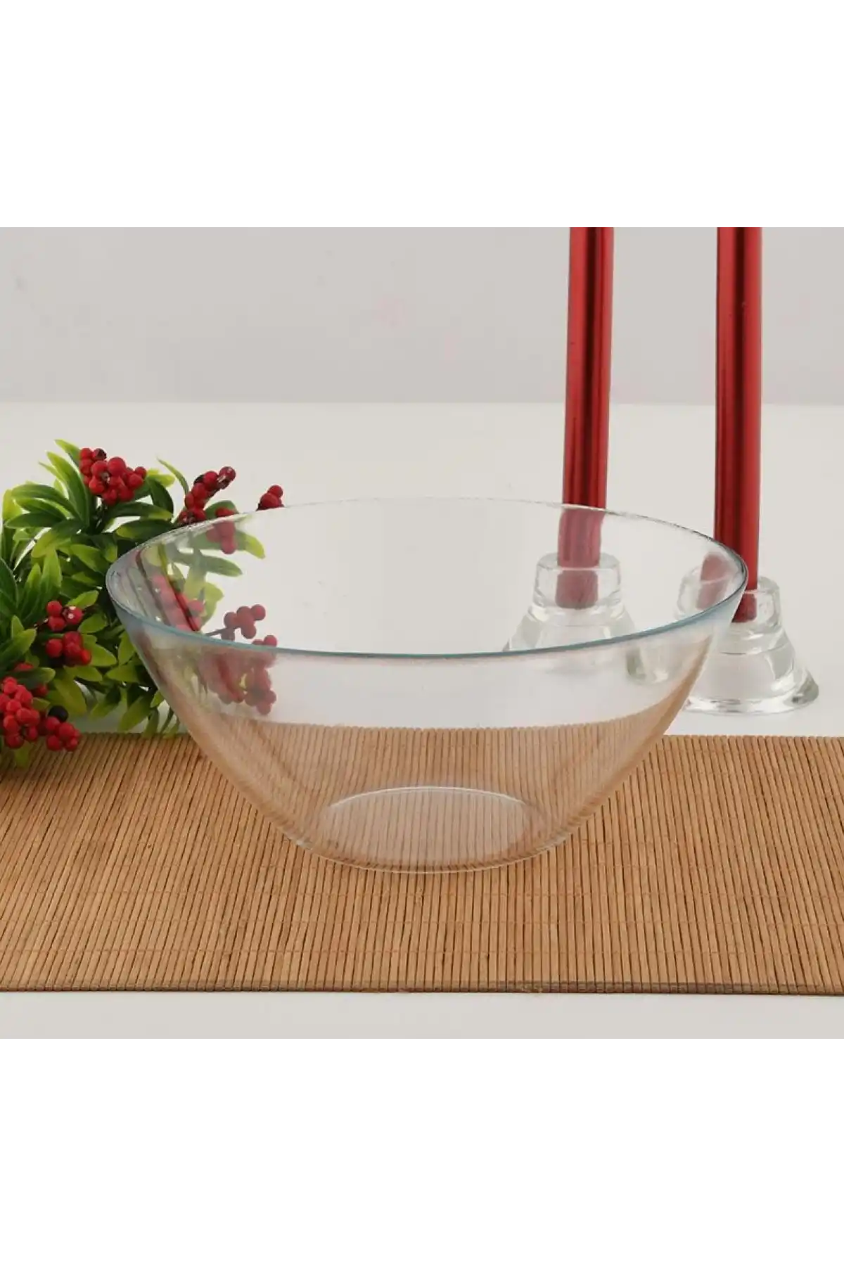 Paşabahçe 10697 Iconic Cam Salata Kasesi 2950 cc 25 cm