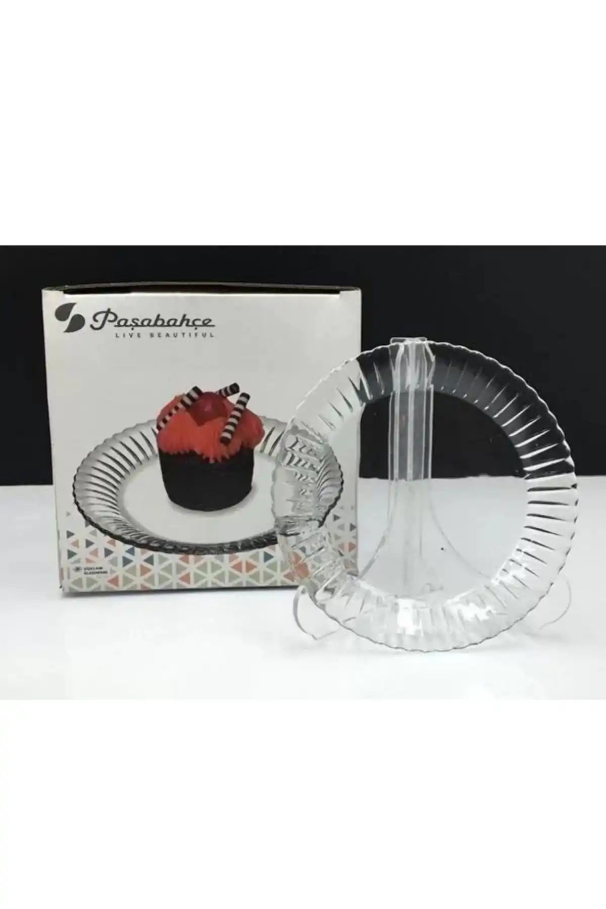 Paşabahçe 10708 Frezya Tatlı Tabağı 16 cm 6lı