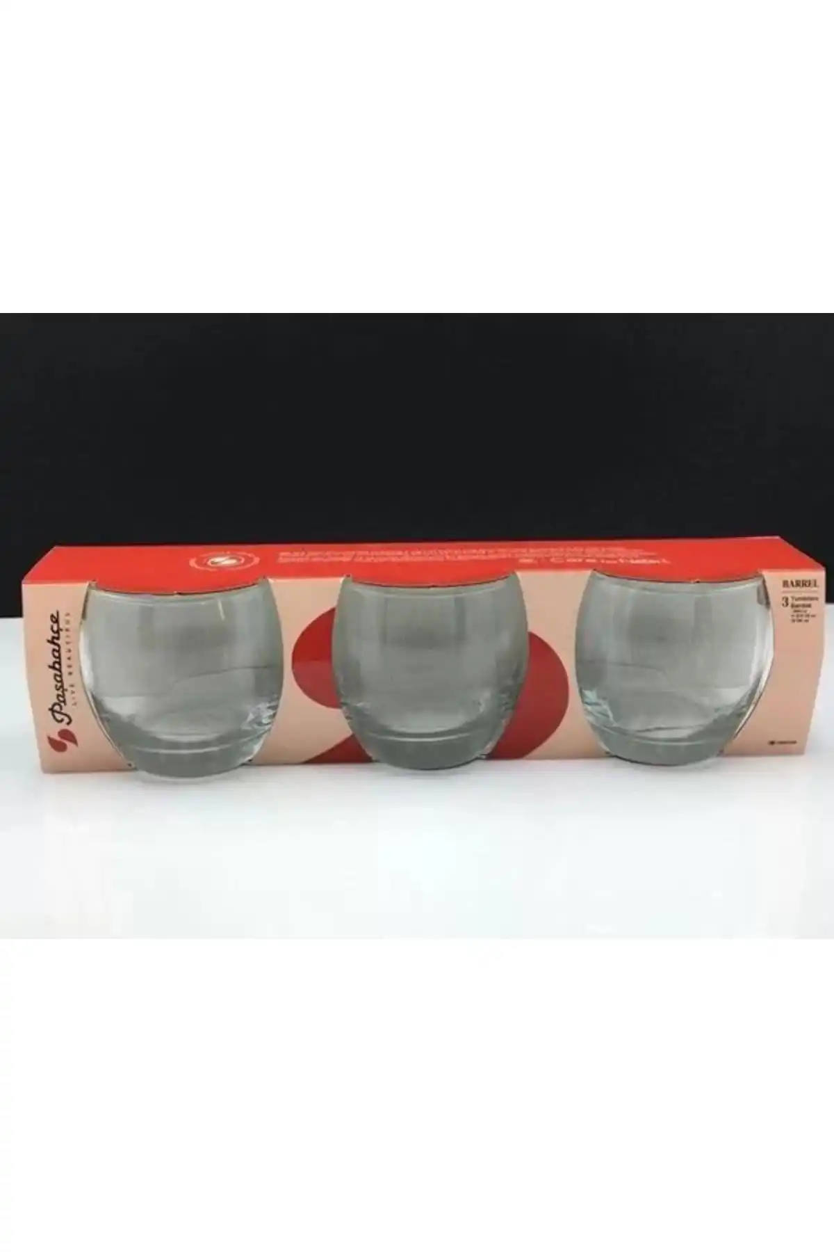 Paşabahçe 41010 Barrel Bardak 84 Cc 3 Lü
