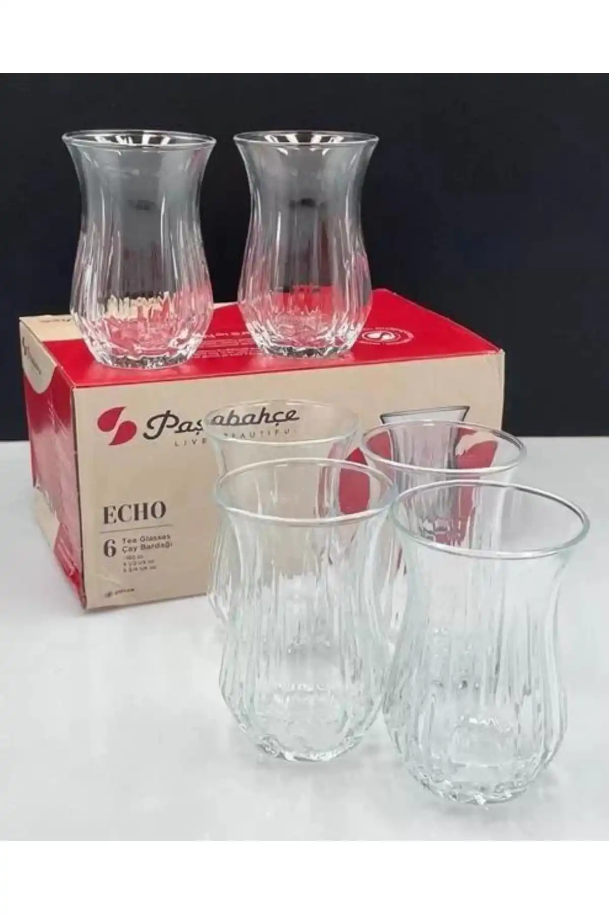 Paşabahçe 420181 Echo Çay Bardağı 160 cc 6lı