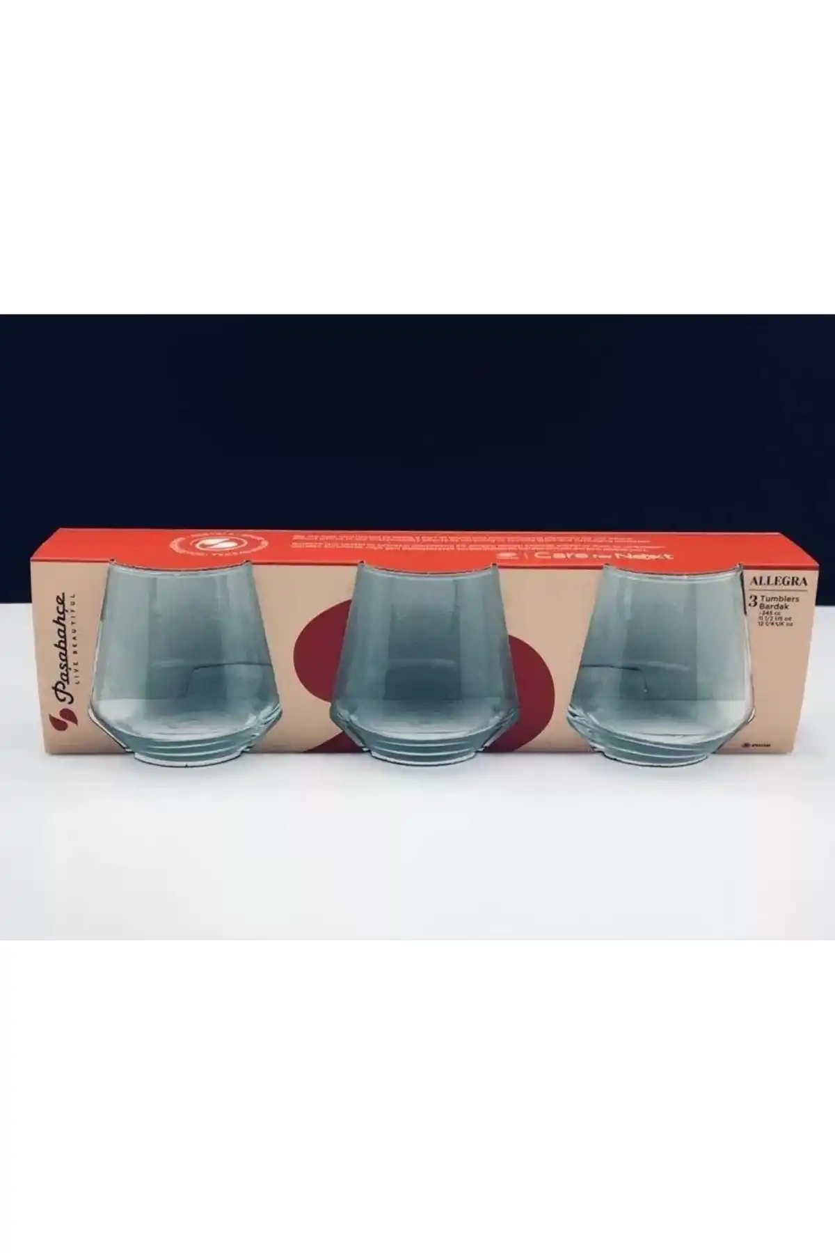 Paşabahçe 420184 Allegra Su Bardak 345 cc 3lü