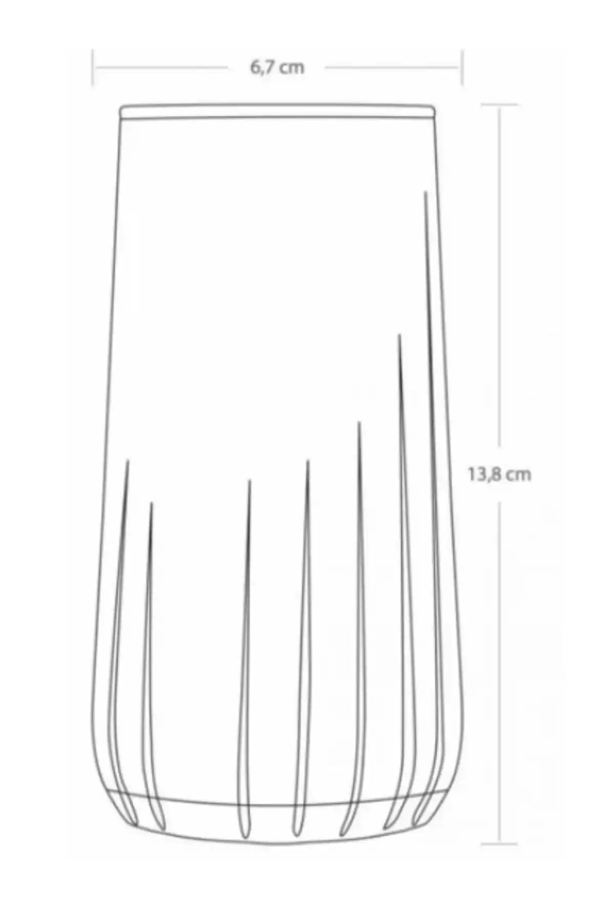 Paşabahçe 420695 Nova Bardak 360 cc 12li