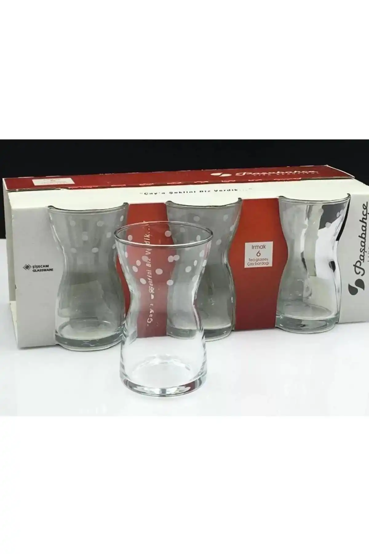 Paşabahçe 42991 Irmak Nokta Çay Bardağı 125 cc 6lı