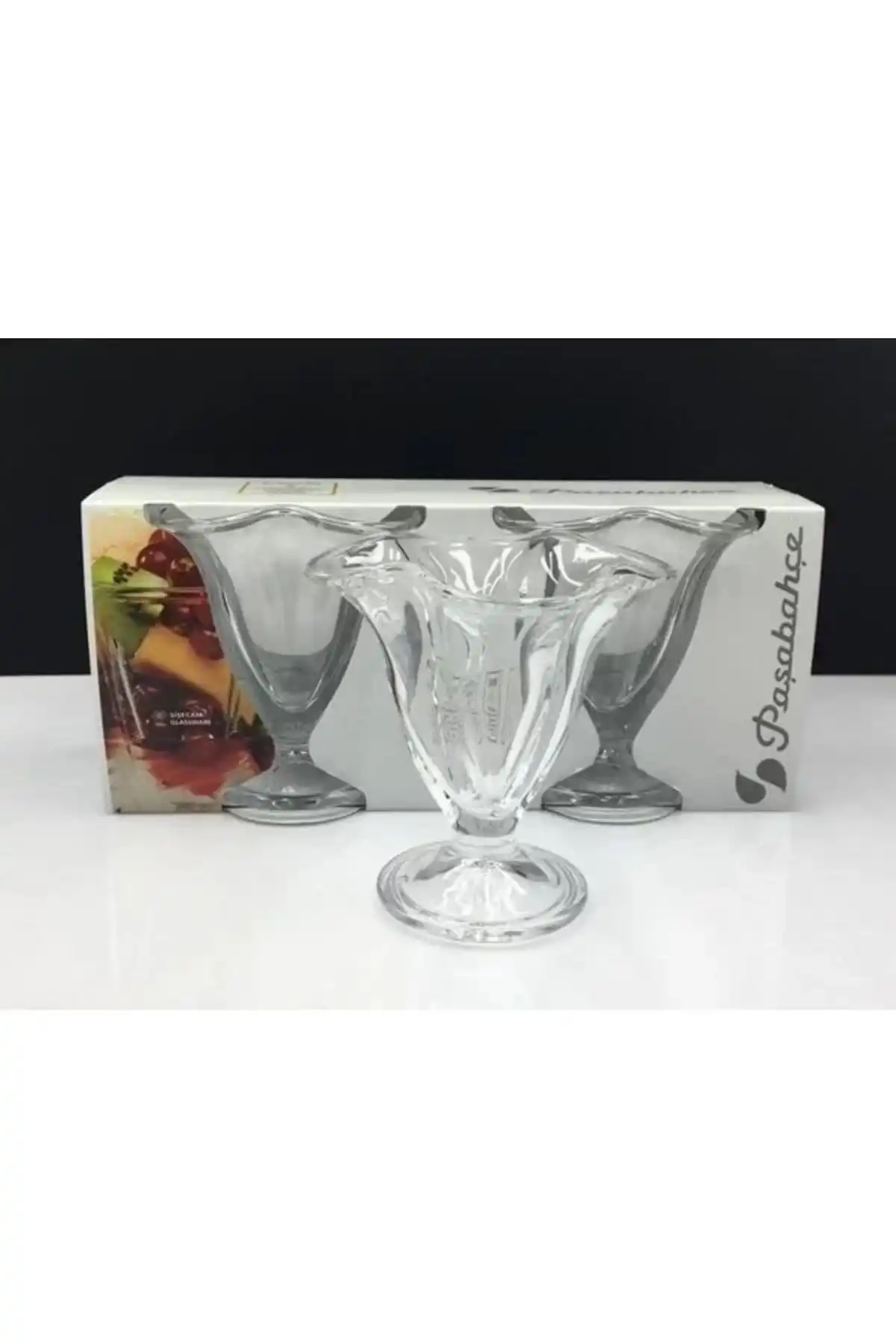 Paşabahçe 51068 Canada Cam Dondurmalık 2 Li