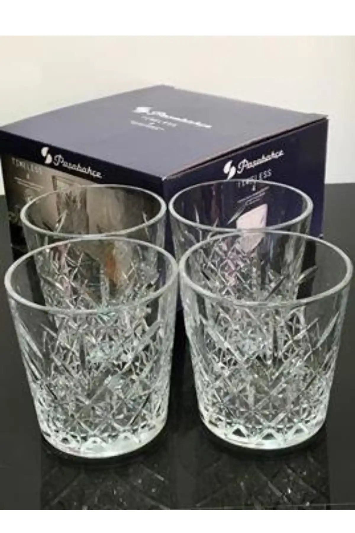 Paşabahçe 520074 Timeless Viski Bardağı 345 cc 4lü