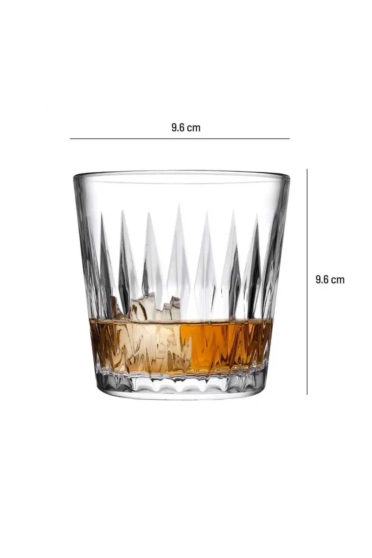 Paşabahçe 520244 Luzia Viski Bardağı 6lı 300 cc