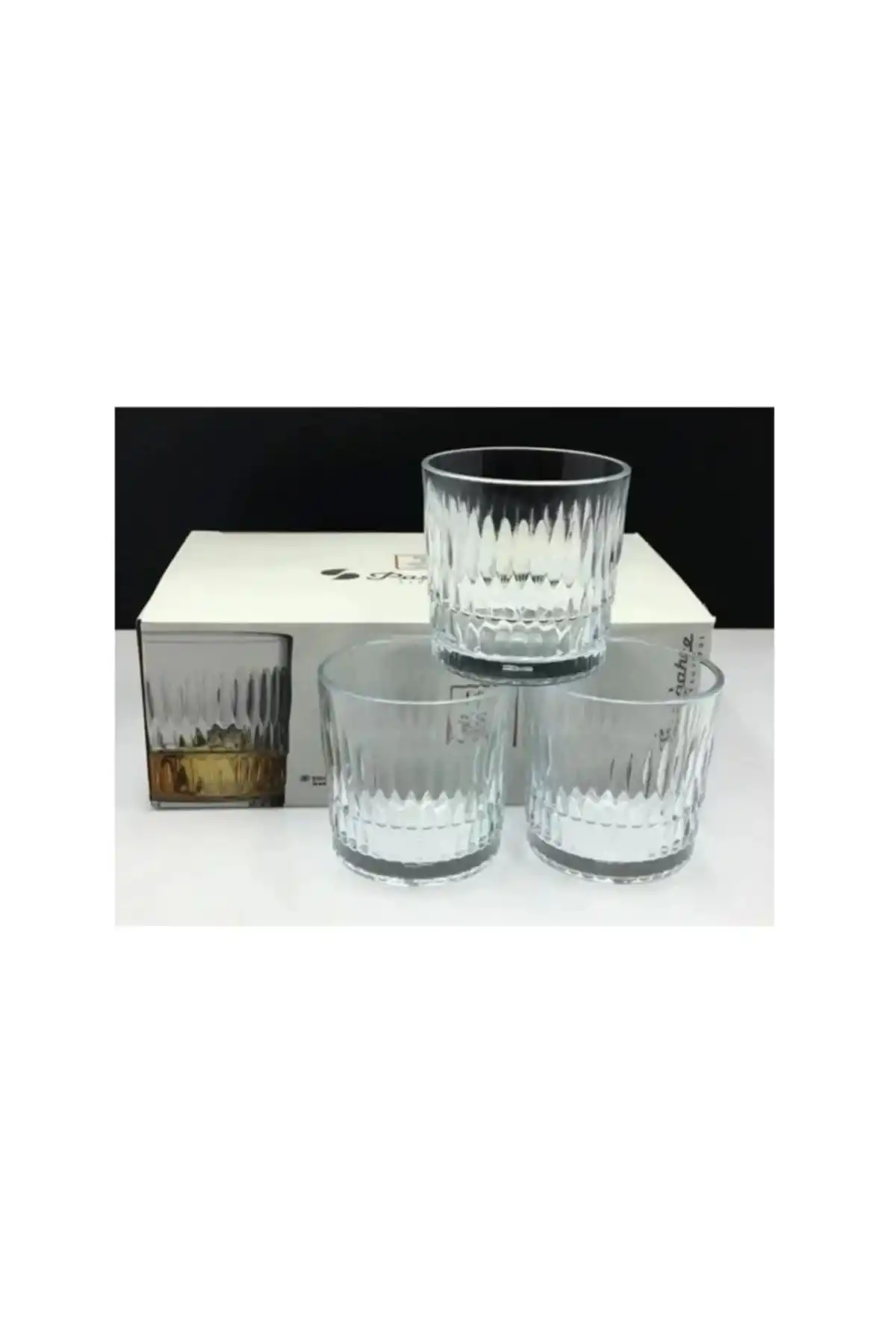 Paşabahçe 520254 Rain Viski Bardağı 300 cc 3lü